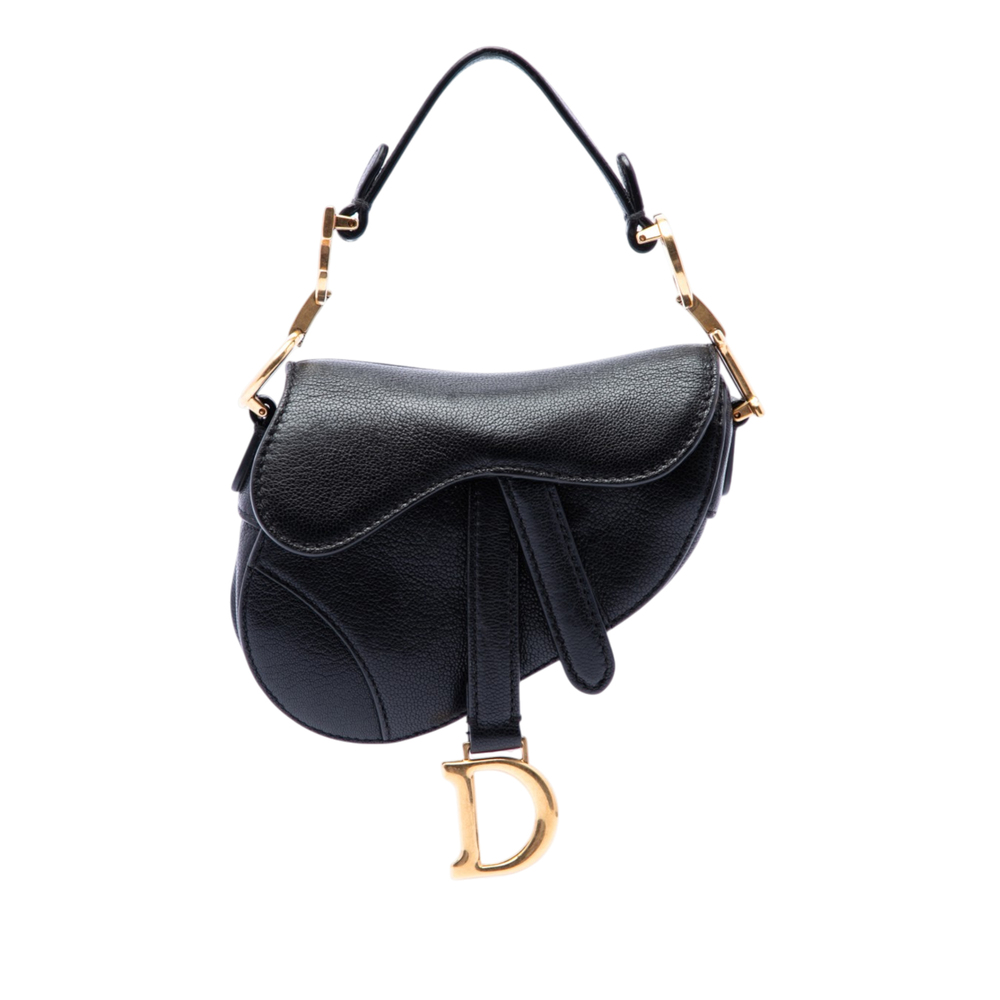 Pre-Loved Dior Micro Goatskin Saddle